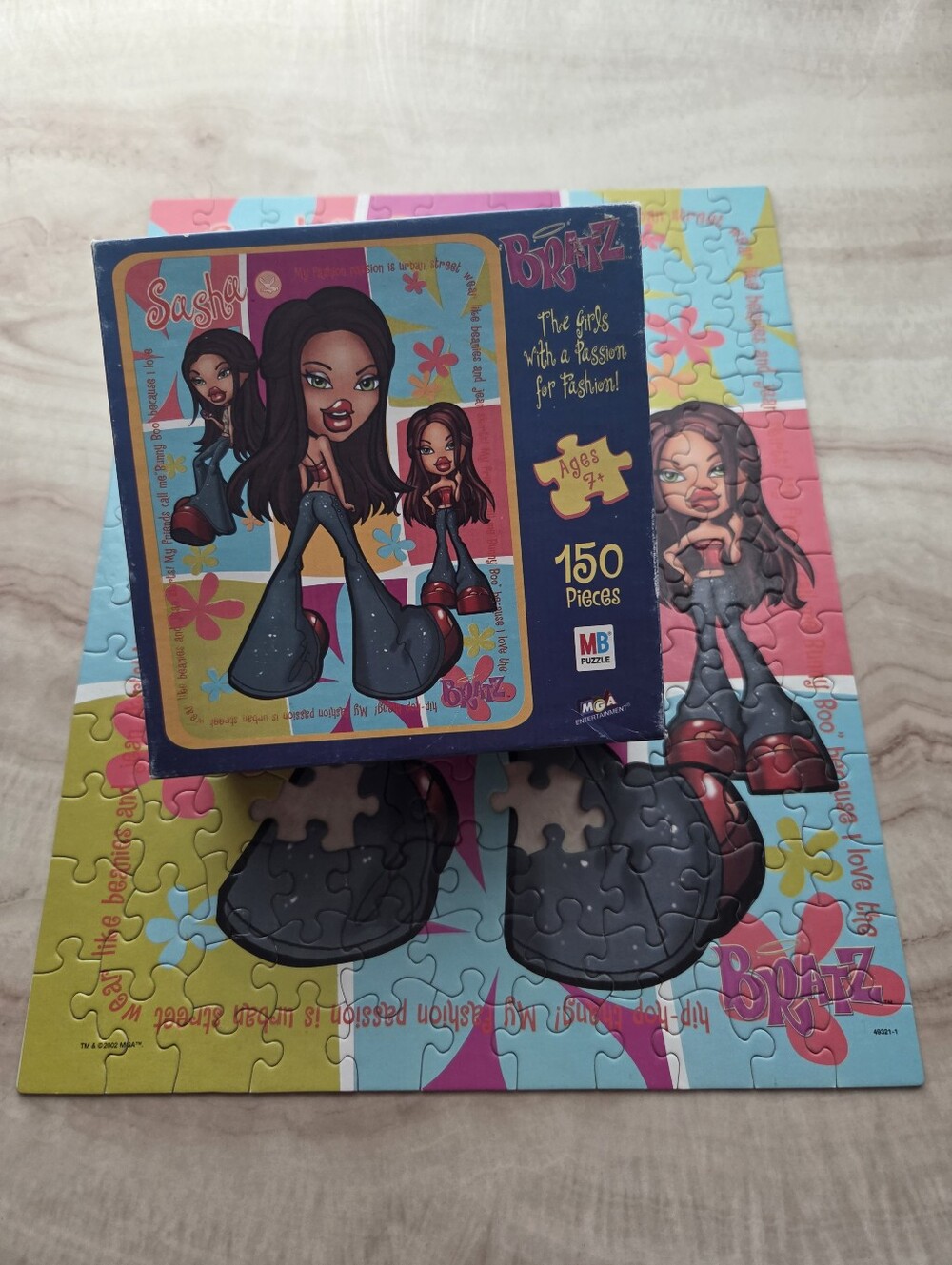 Bratz 2002 Sasha Puzzle - Incomplete